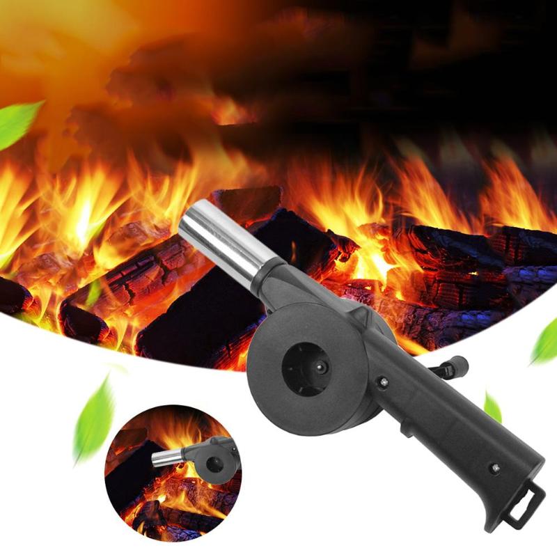 Outdoor Cooking Manual BBQ Fan Air Blower Picnic Camping BBQ Barbecue Tool