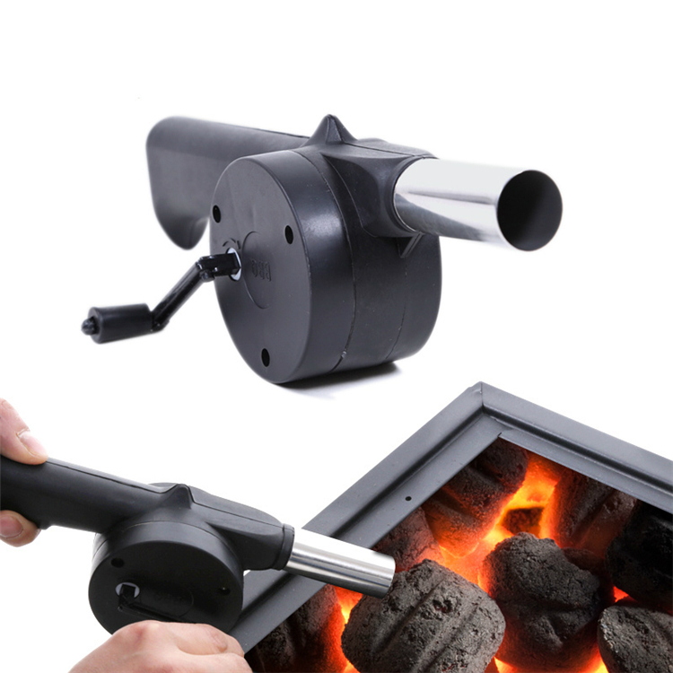 Outdoor Cooking Manual BBQ Fan Air Blower Picnic Camping BBQ Barbecue Tool