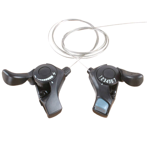 1 Pair Cycling Mountain Bike 6.7/21 Speed Transmission Trigger Shifter