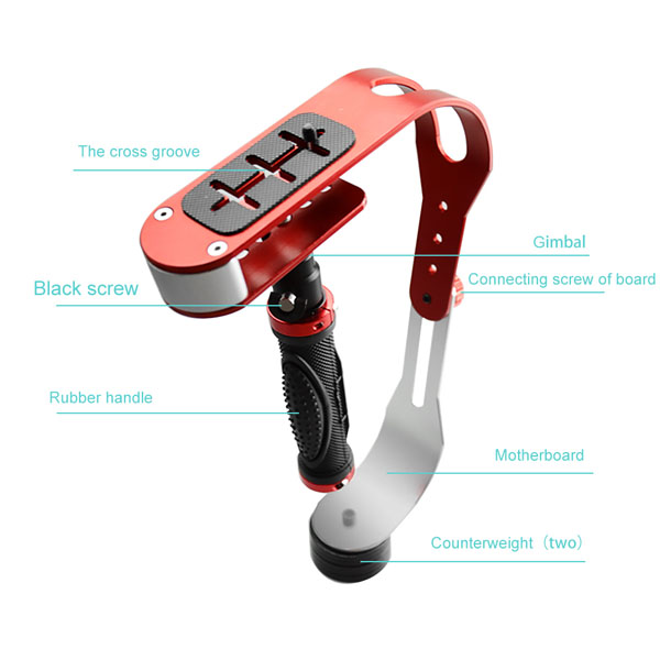 Outdoor Camera Handheld Video Stabilizer Camera Steadicam Stabilizer for Canon DSR