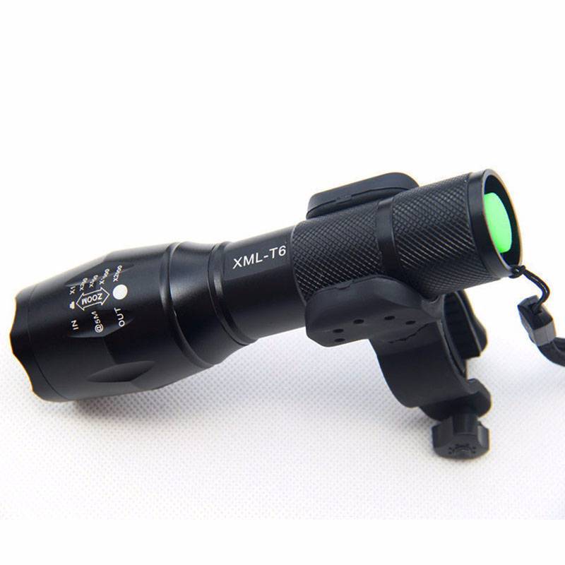 For Torch Clip Mount Bicycle Front Light Bracket Flashlight Holder Bike Holder