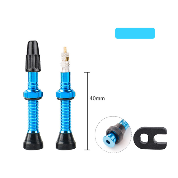 1 Pair Outddor Sport Bicycle 40/60mm Tubeless Tires Valve for Road MTB Bicycle