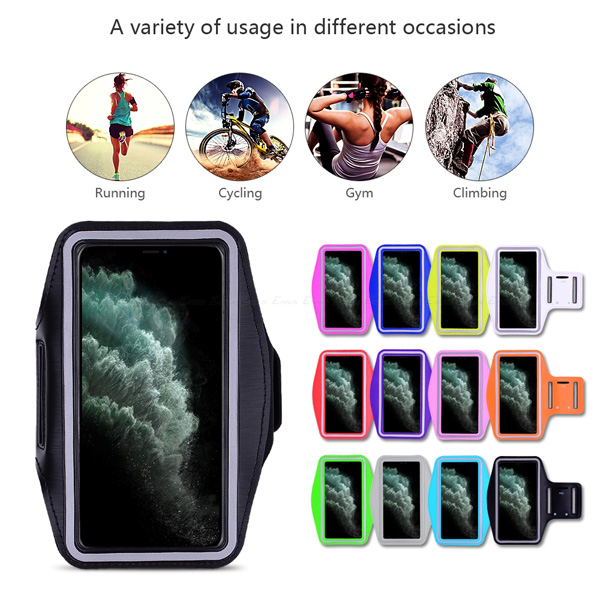 New 0-6.0 Inch Waterproof Sport Running Workout Gym Arm Band Phone Case Phone holder Bag