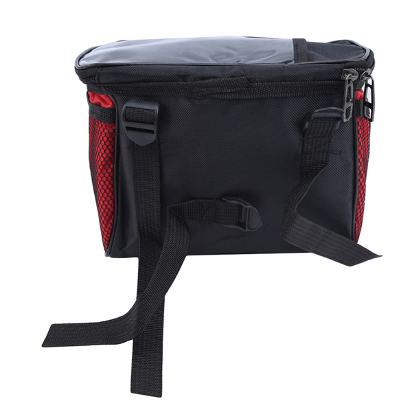 New Outdoor Bike Bicycle Front Basket Durable Waterproof Tube Handlebar Canvas Bag
