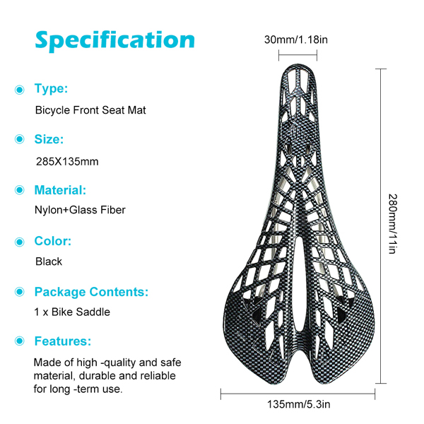 Bicycle Saddle Seat Cushion Spider Breathable Soft Cycling Accessories Mountain Road Bike Seat