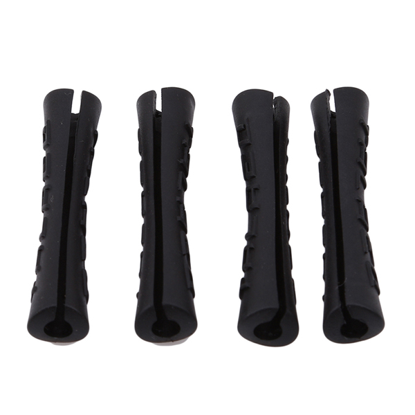 4pcs Bicycle Brake Cable Housing Mtb Rubber Protective Sleeve Brake Cable Protectors Guides
