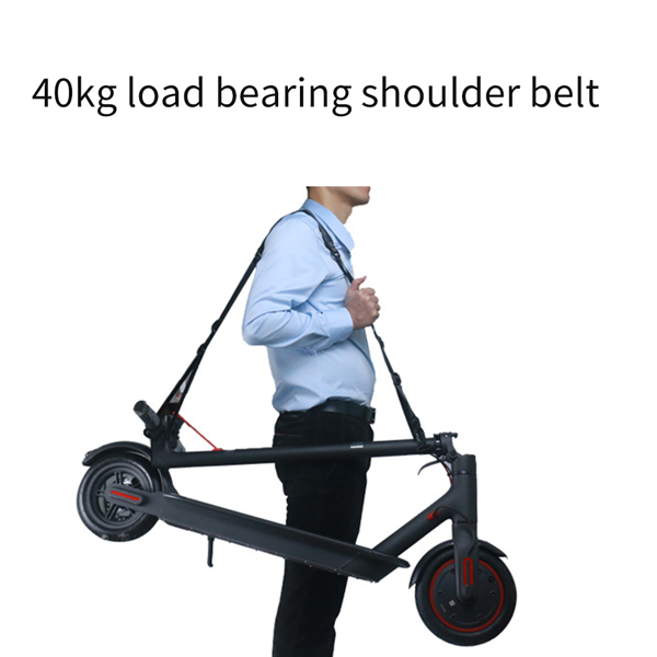 Outdoor Adjustable Buckle Bicycle Carrier Skateboards Handle Single Shoulder Scooter Strap
