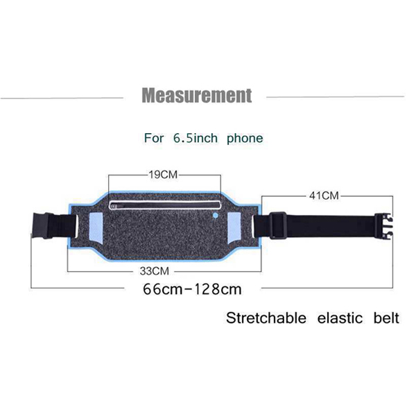Running Waist Bag Sports Belt Bags Phone Case Jogging Bags Luminous Running Belt Waist Pack