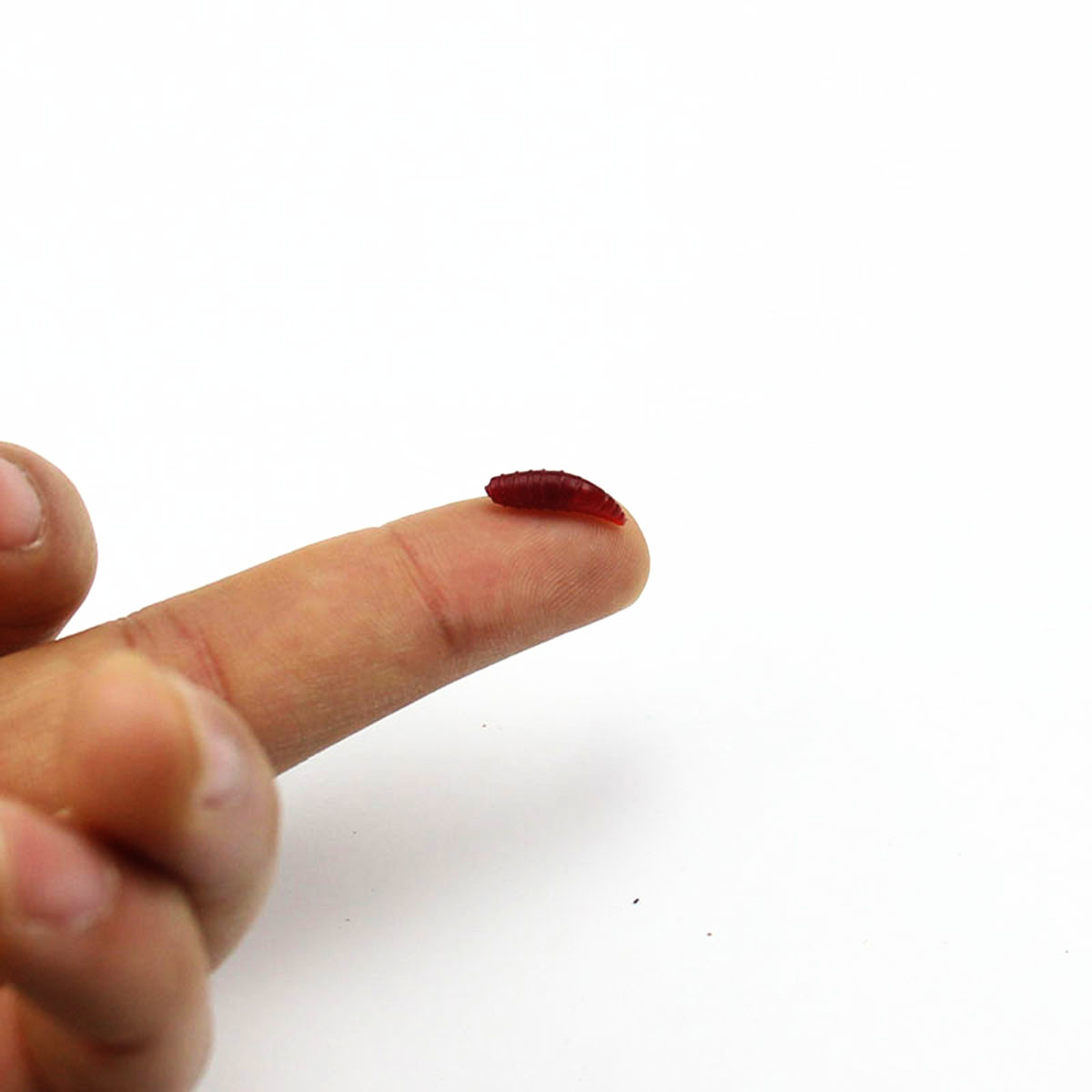 100pcs Fishy Smell  Soft Lures Simulation Earthworm Luminous Worms Artificial Fishing Lure