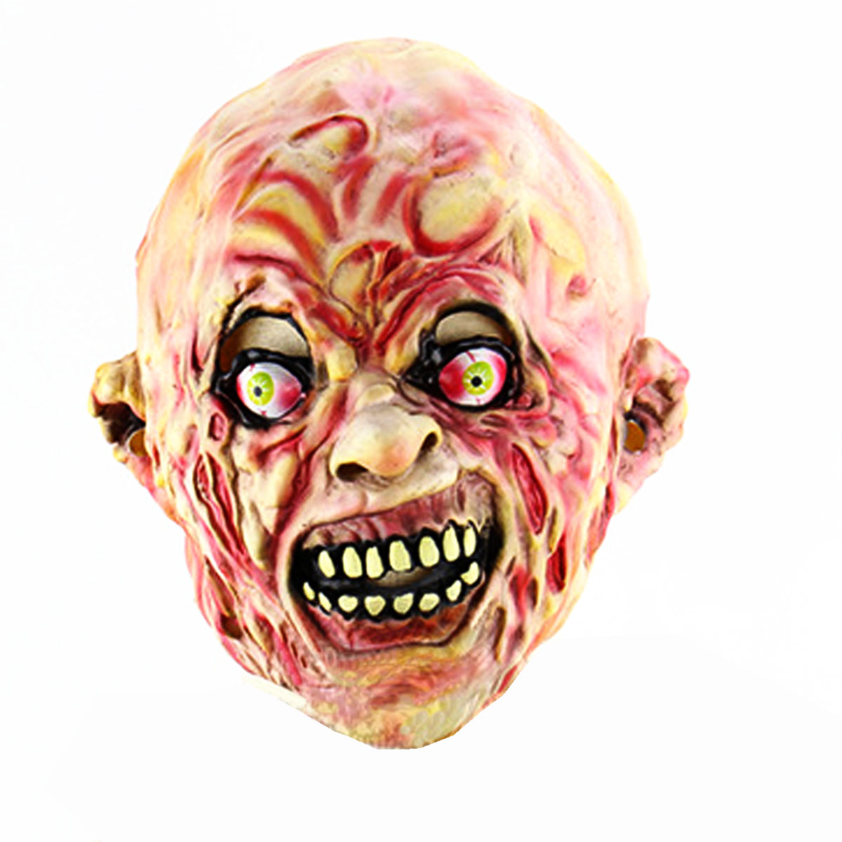 Halloween Adult Mask Zombie Mask Latex Bloody Scary Extremely Disgusting Full Face Mask