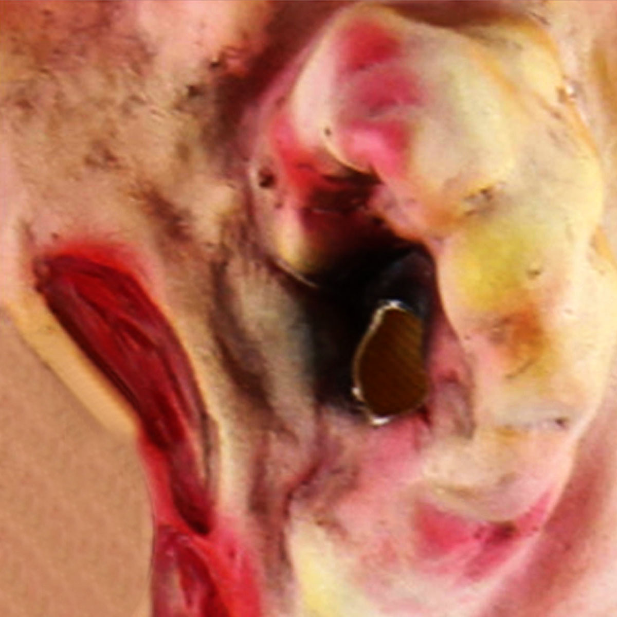 Halloween Adult Mask Zombie Mask Latex Bloody Scary Extremely Disgusting Full Face Mask