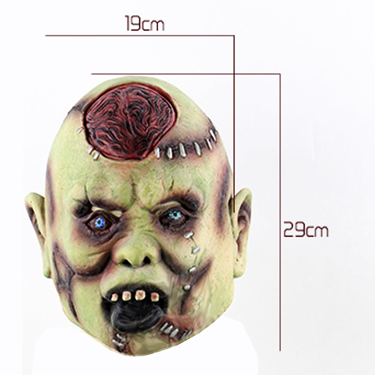 Outdoor Halloween Horror Masks Adult Costume Horror Latex Party Scary Mask Cosplay Prop Dress Decor