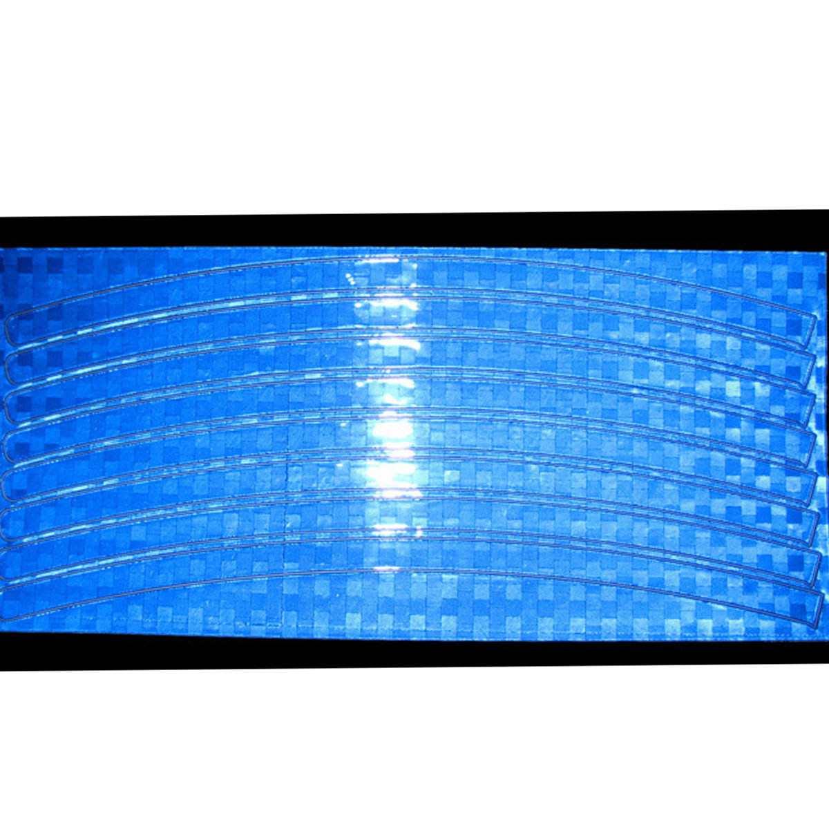 Reflective Stickers Motorcycle Bicycle Reflector Mountain Bike Cycling Security Wheel Sticker