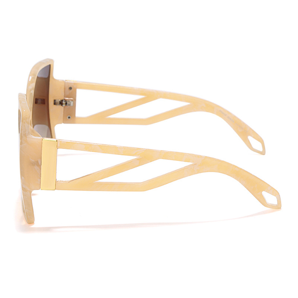 Outdoor Oversized Square Luxury Sunglasses Hollow Men Women Fashion Shades UV400 Vintage Glasses