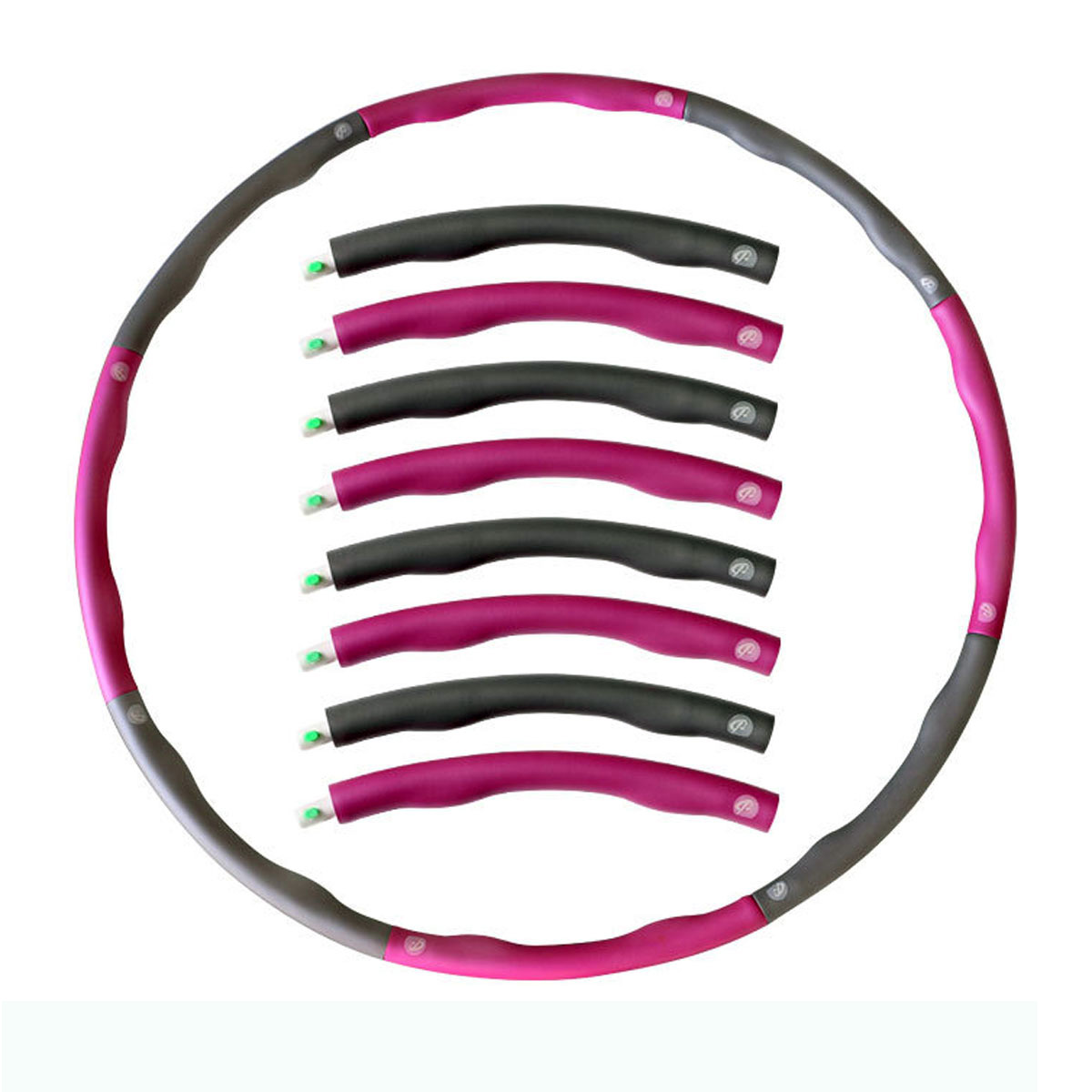 Waist Slimming Fitness Massage Foam Removable Slimming Circle Hula Hoop for Adult Children