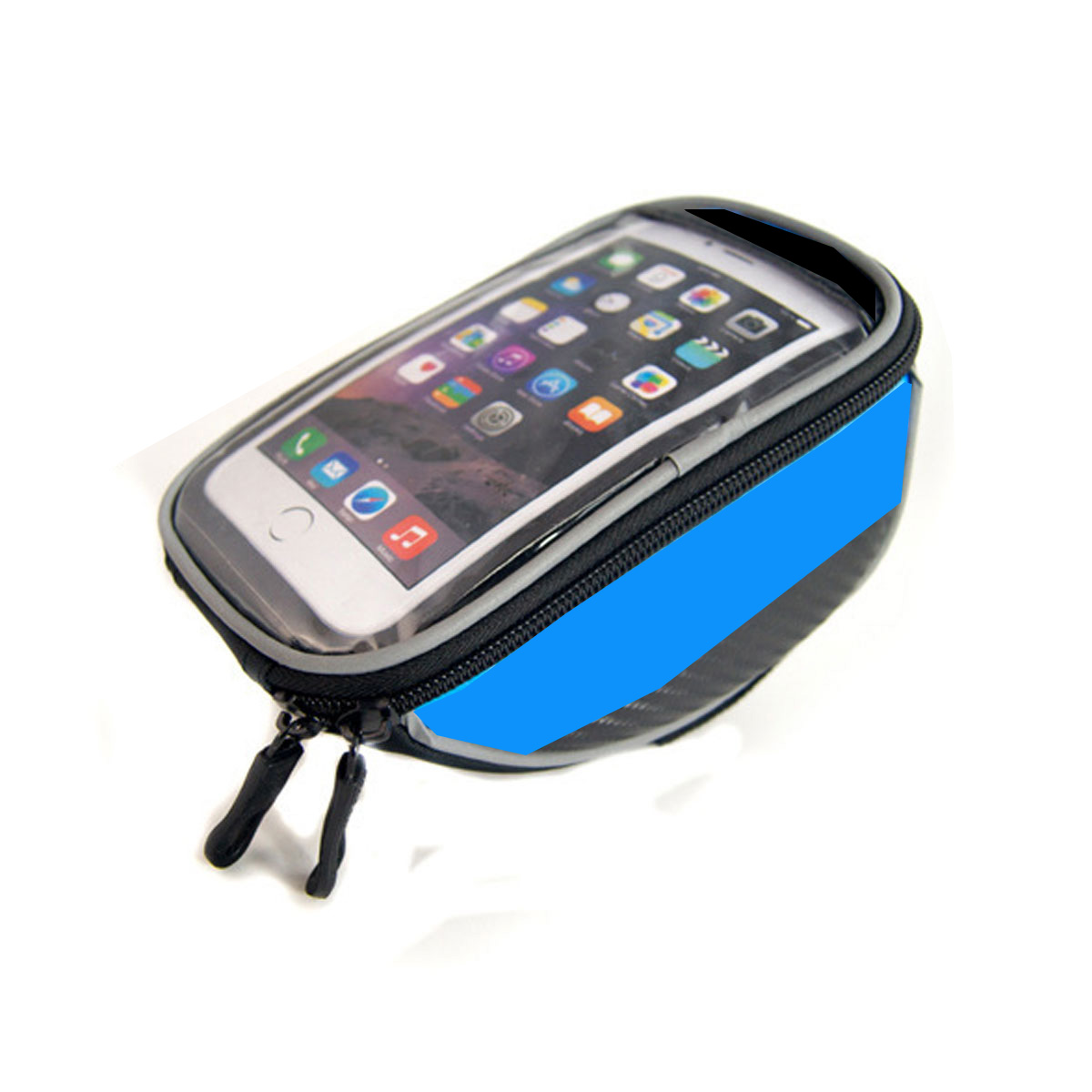Bike Bag Touchscreen Bicycle Bag Cycling Front Top Frame Handlebar Bag For 5.5&quot; Cellphone