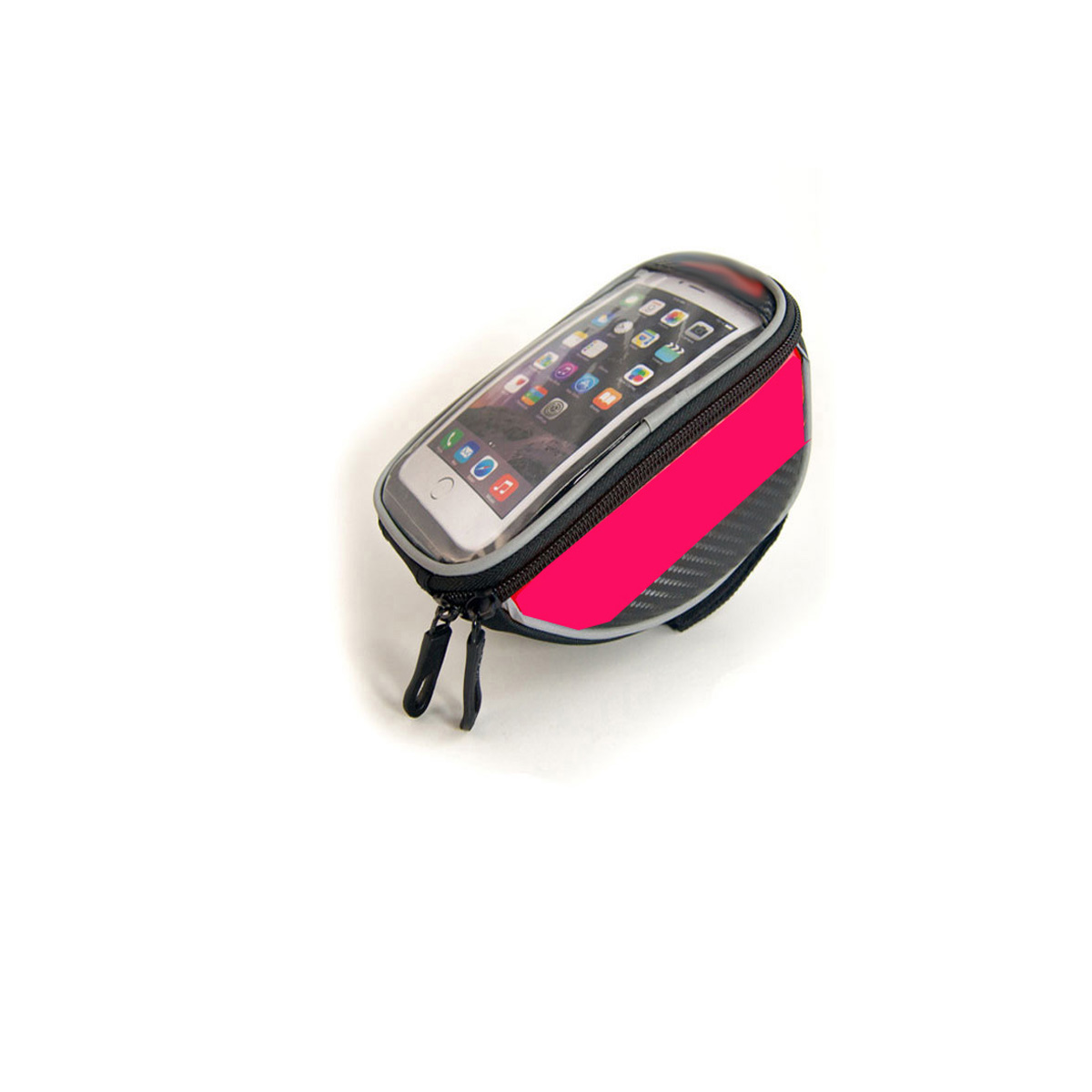 Bike Bag Touchscreen Bicycle Bag Cycling Front Top Frame Handlebar Bag For 5.5&quot; Cellphone