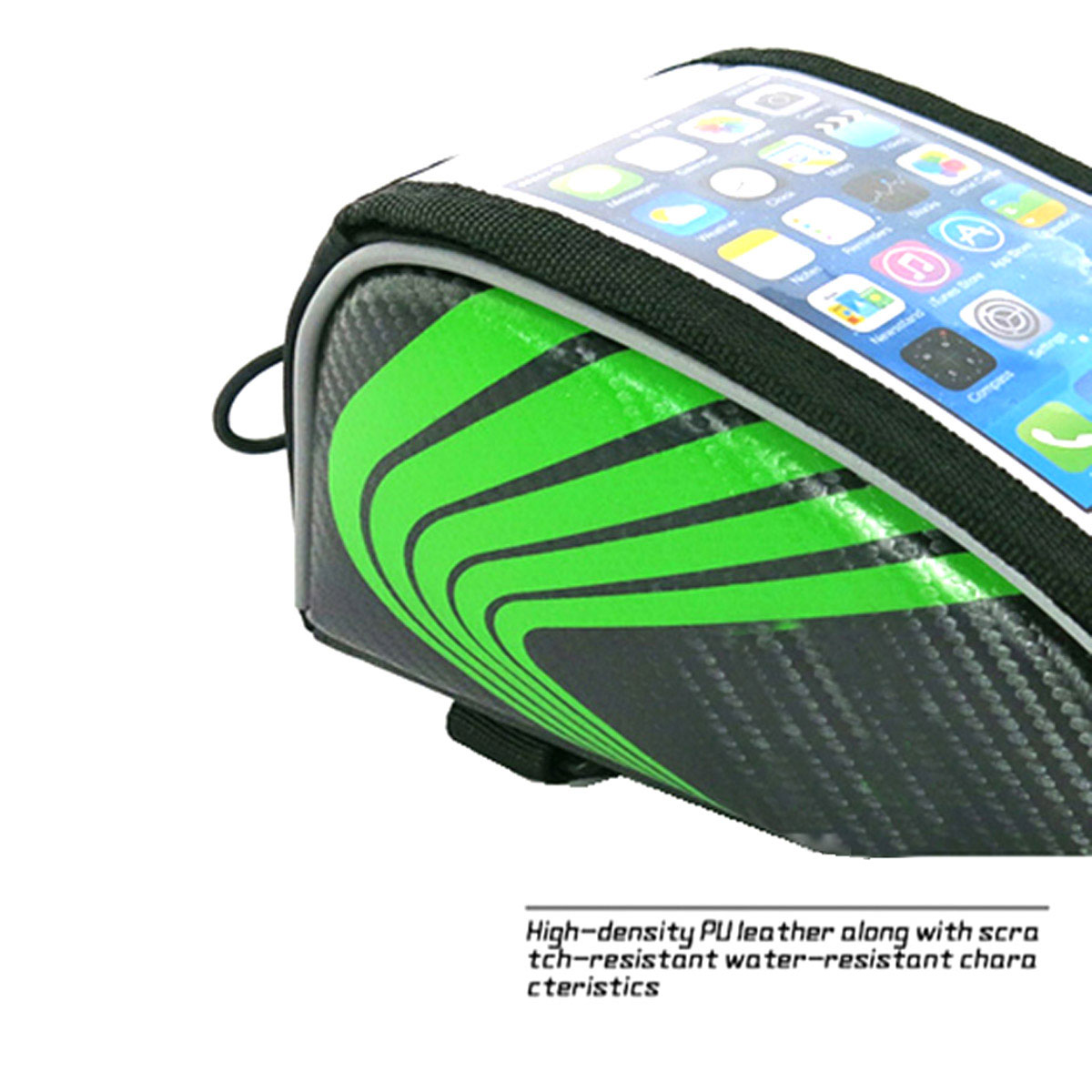 5.5 inch Outdoor Sport Touch Screen Phone Bag Bike Front Frame Bag MTB Mountain Bicycle Saddle Bag
