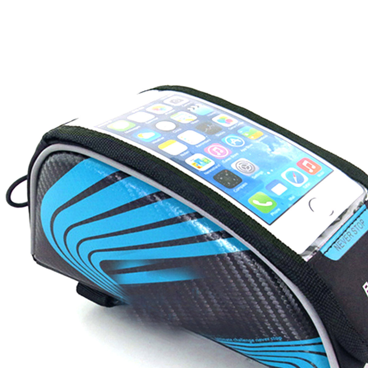 5.5 inch Outdoor Sport Touch Screen Phone Bag Bike Front Frame Bag MTB Mountain Bicycle Saddle Bag