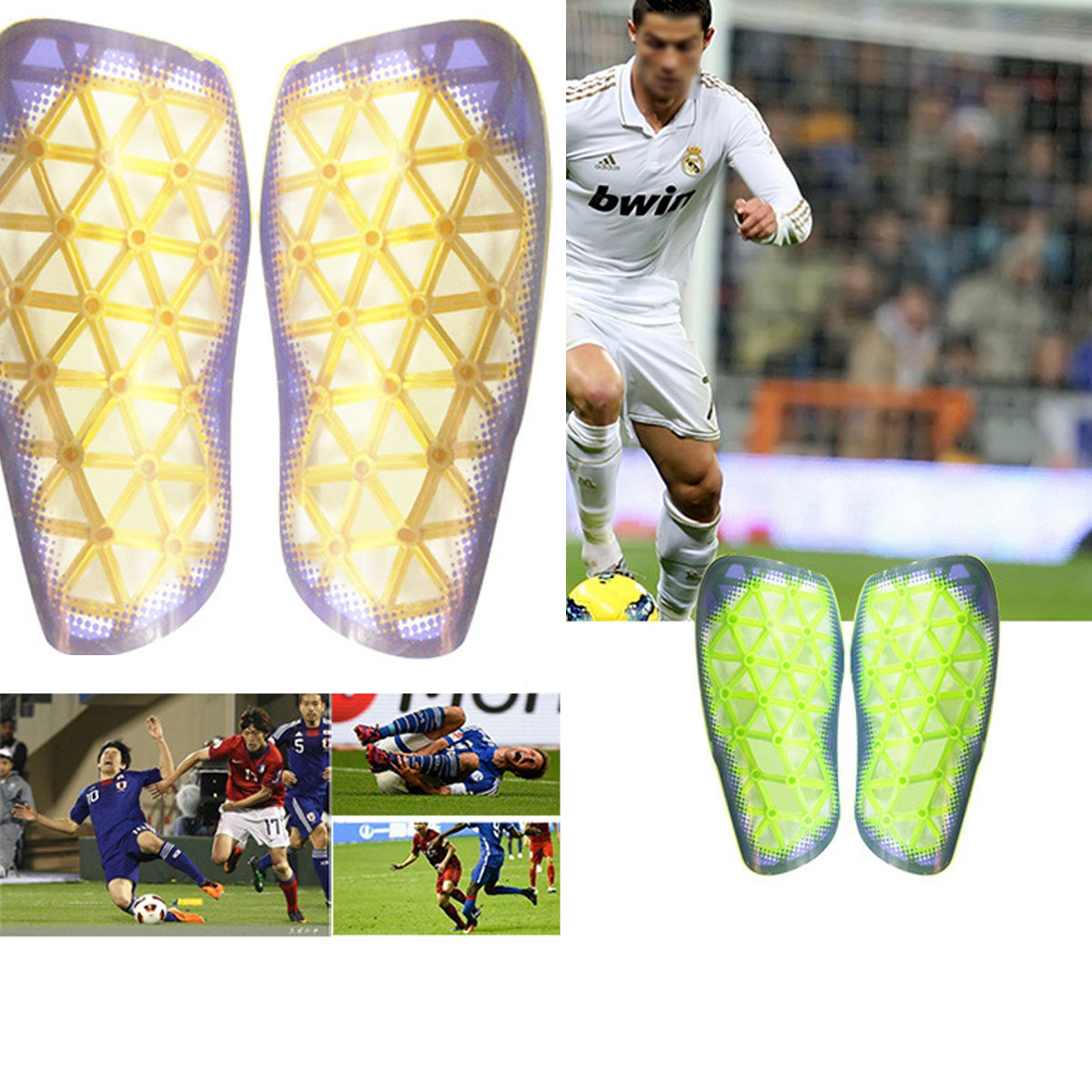 Adult Football Shin Guards Lightweight Breathable Assassin Professional Sport of Shin Guards