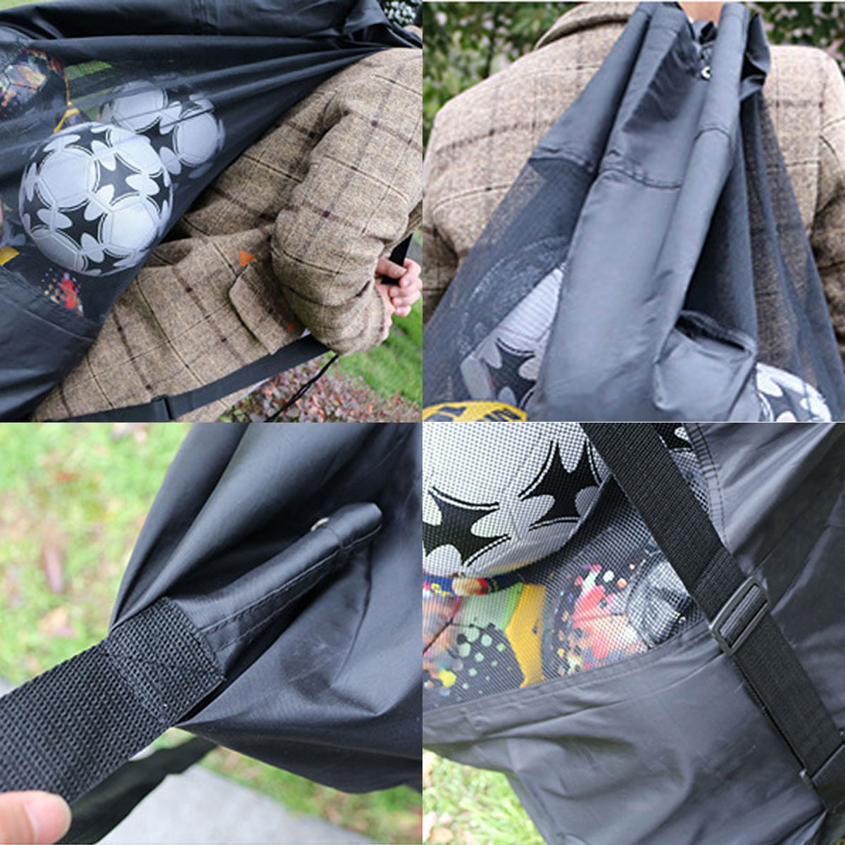 New Football Kit Basketball Volleyball Ball Pocket Heavy Ball Bag Football Receive Bag