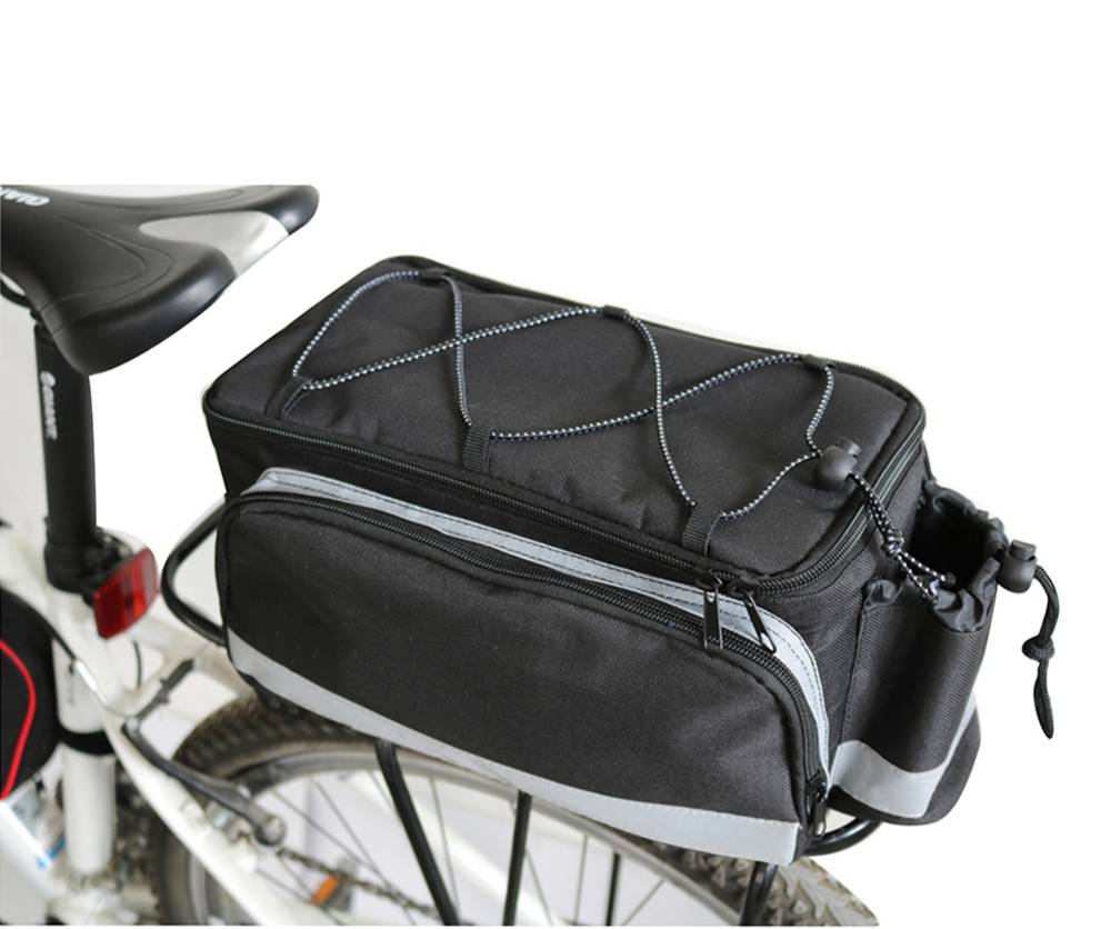 Waterproof Mountain Bike Cycling Bicycle Bag MTB Bike Rear Rack Tail Seat Trunk Bag Pannier Bags