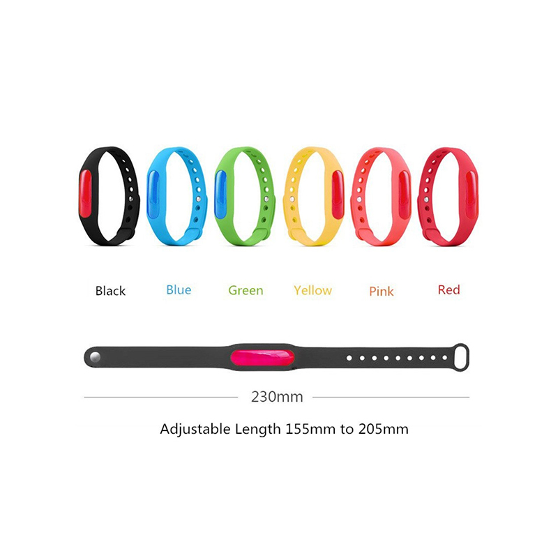 Anti Mosquito Pest Insect Bug Repellent Wrist Band Bracelet Camping Mosquito Repellent Bracelet