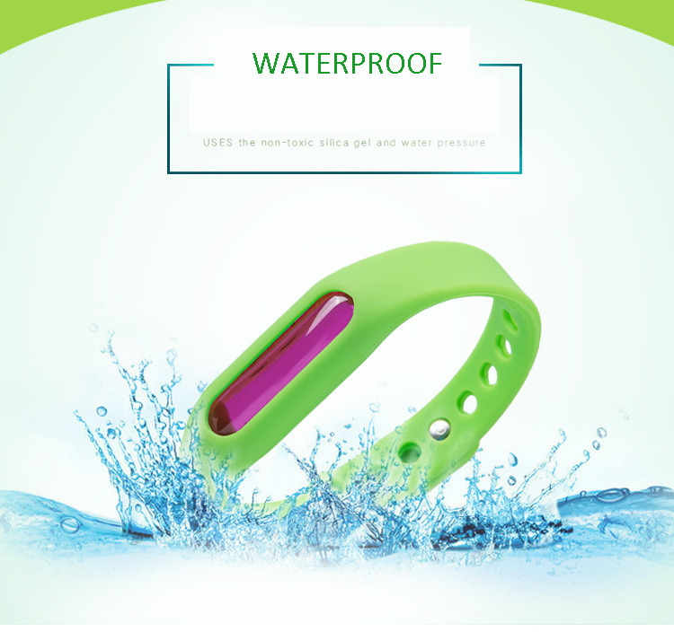Outdoor Anti Mosquito Pest Insect Bugs Repellent Repeller Wrist Band Bracelet