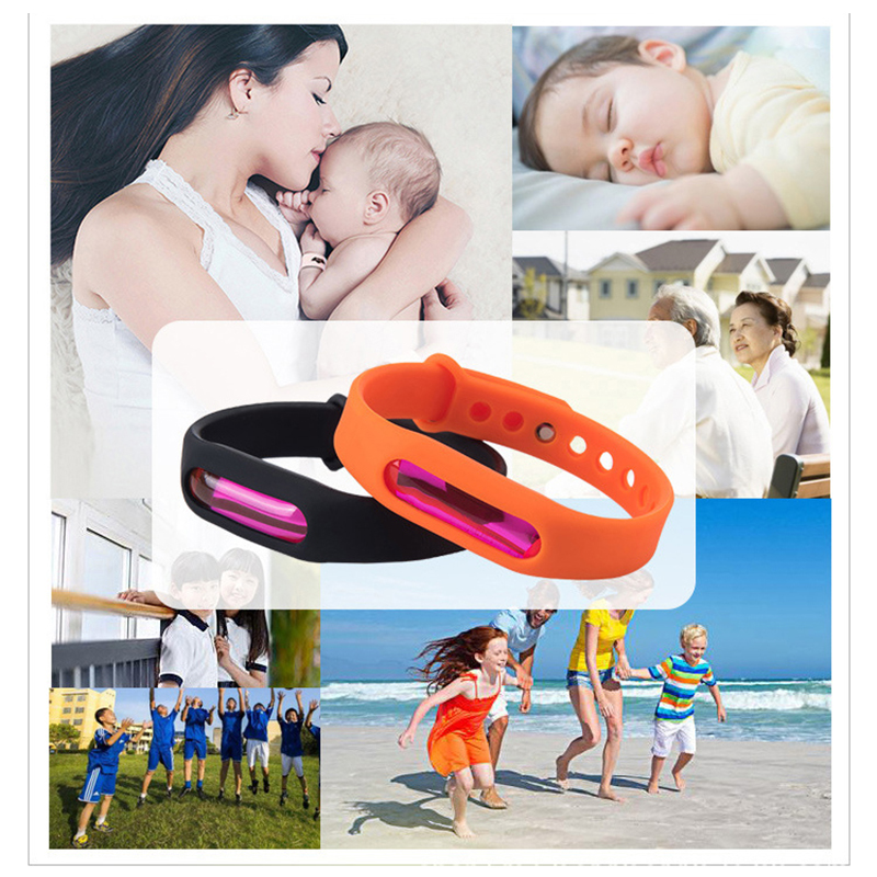 Anti Mosquito Pest Insect Bug Repellent Wrist Band Bracelet Camping Mosquito Repellent Bracelet
