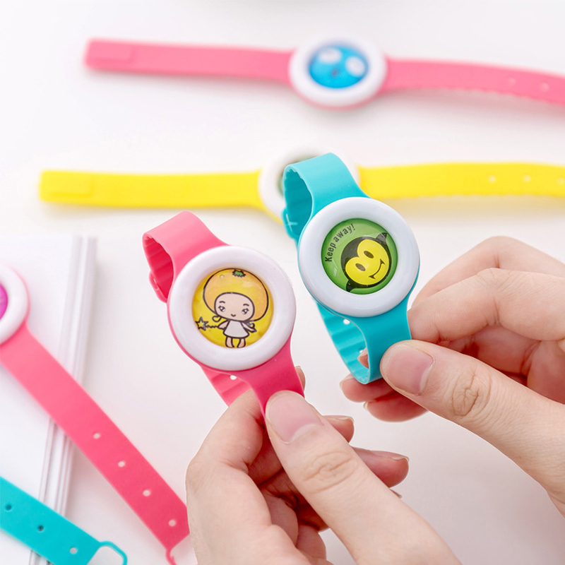 Portable Cartoon Anti-mosquito Control Bracelet Mosquito Repellent Bracelet Outdoor Safety