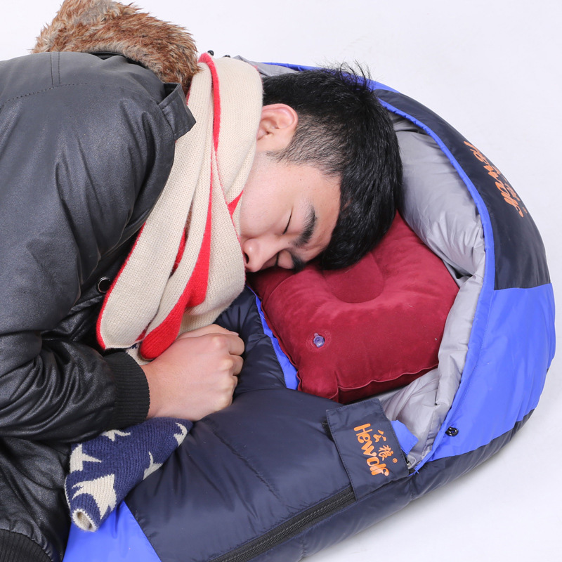 New Outdoor Portable Adult Travel Camping Pillow Neck Pillow Inflatable Pillow