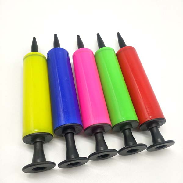 1PC Balloon Pump Hand Push Mini Plastic Inflator Air Pump