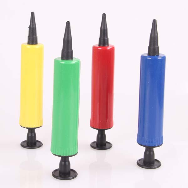 1PC Balloon Pump Hand Push Mini Plastic Inflator Air Pump