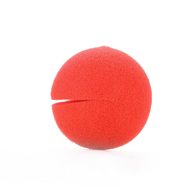 1PC Outdoor Party Sponge Ball Red Clown Magic Nose for Halloween Christmas Party Toys