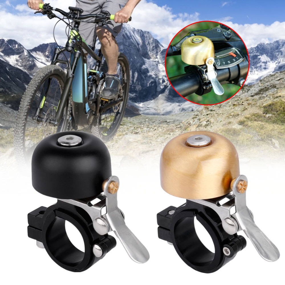 Outdoor Bike Bell Classic Brass Bicycle Bell  Road Bike Mountain Bike Horn  for Kids Adults
