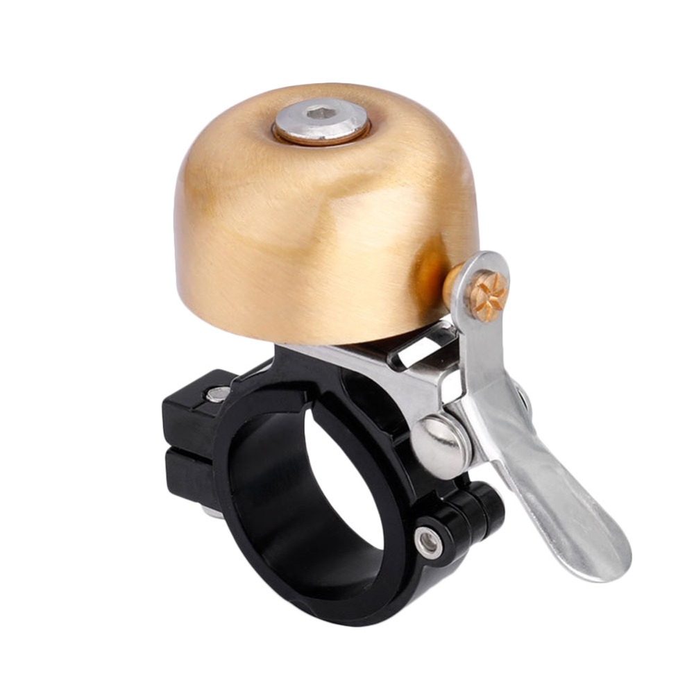 Outdoor Bike Bell Classic Brass Bicycle Bell  Road Bike Mountain Bike Horn  for Kids Adults