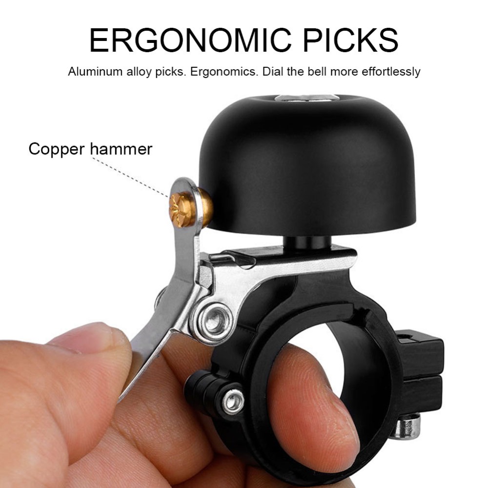 Outdoor Bike Bell Classic Brass Bicycle Bell  Road Bike Mountain Bike Horn  for Kids Adults