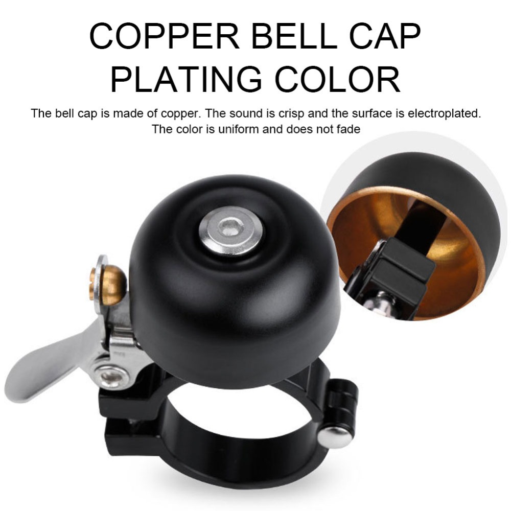 Outdoor Bike Bell Classic Brass Bicycle Bell  Road Bike Mountain Bike Horn  for Kids Adults