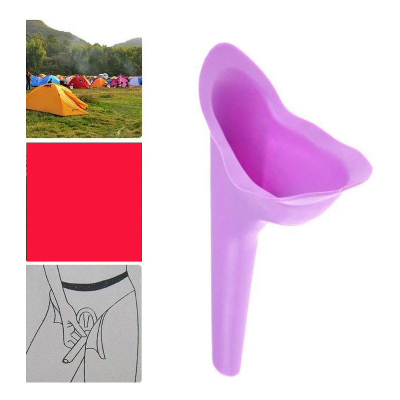 1PC Women Urinal Outdoor Travel Camping Portable Female Girl Urinal Urination Device