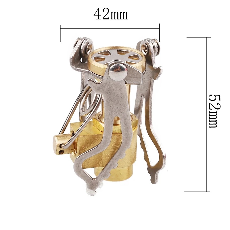 Outdoor Camping Foldable Mini Gas Stove Cooking  Pocket Picnic Survival Bruner Cooker