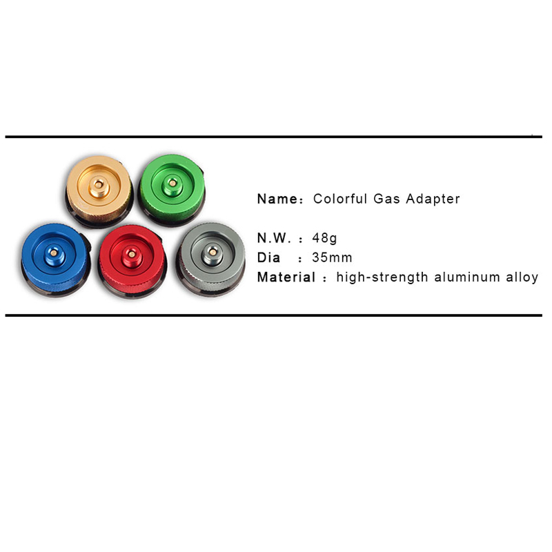 Gas Adapter for Butane Burner Conversion Furnace Connector Gas Cylinders Refilling