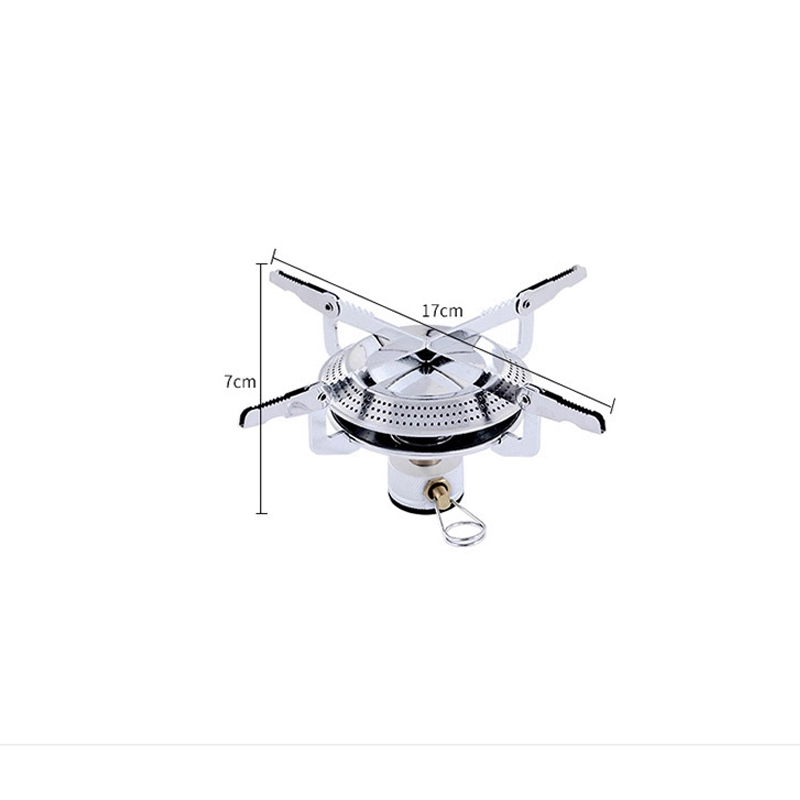 Outdoor Gas stove For Camping Cooking Mini Foldable Hiking Plate Furnace For Trekking