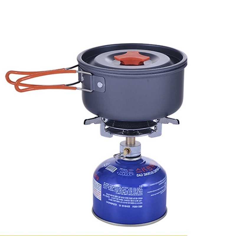 Outdoor Gas stove For Camping Cooking Mini Foldable Hiking Plate Furnace For Trekking