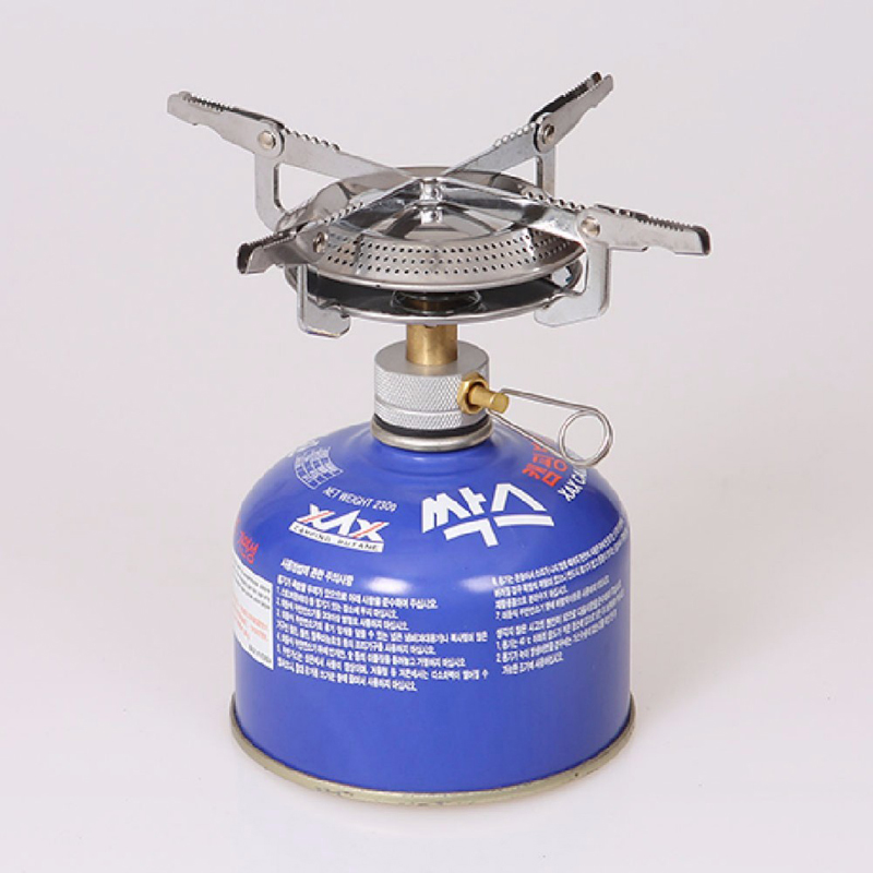 Outdoor Gas stove For Camping Cooking Mini Foldable Hiking Plate Furnace For Trekking