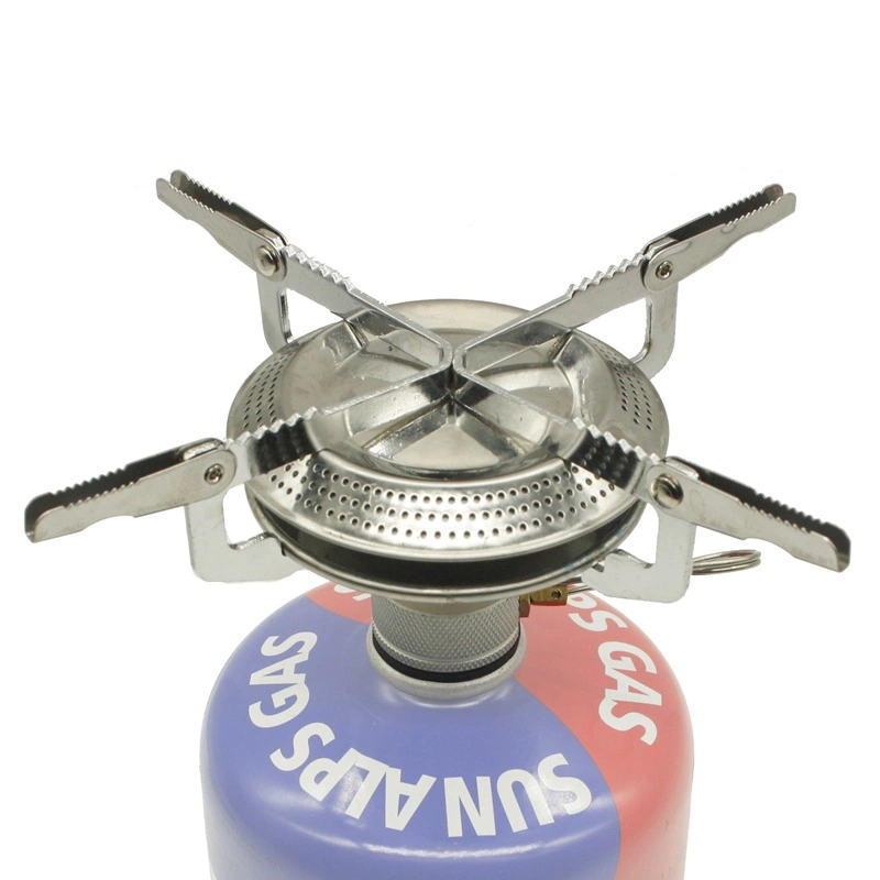 Outdoor Gas stove For Camping Cooking Mini Foldable Hiking Plate Furnace For Trekking