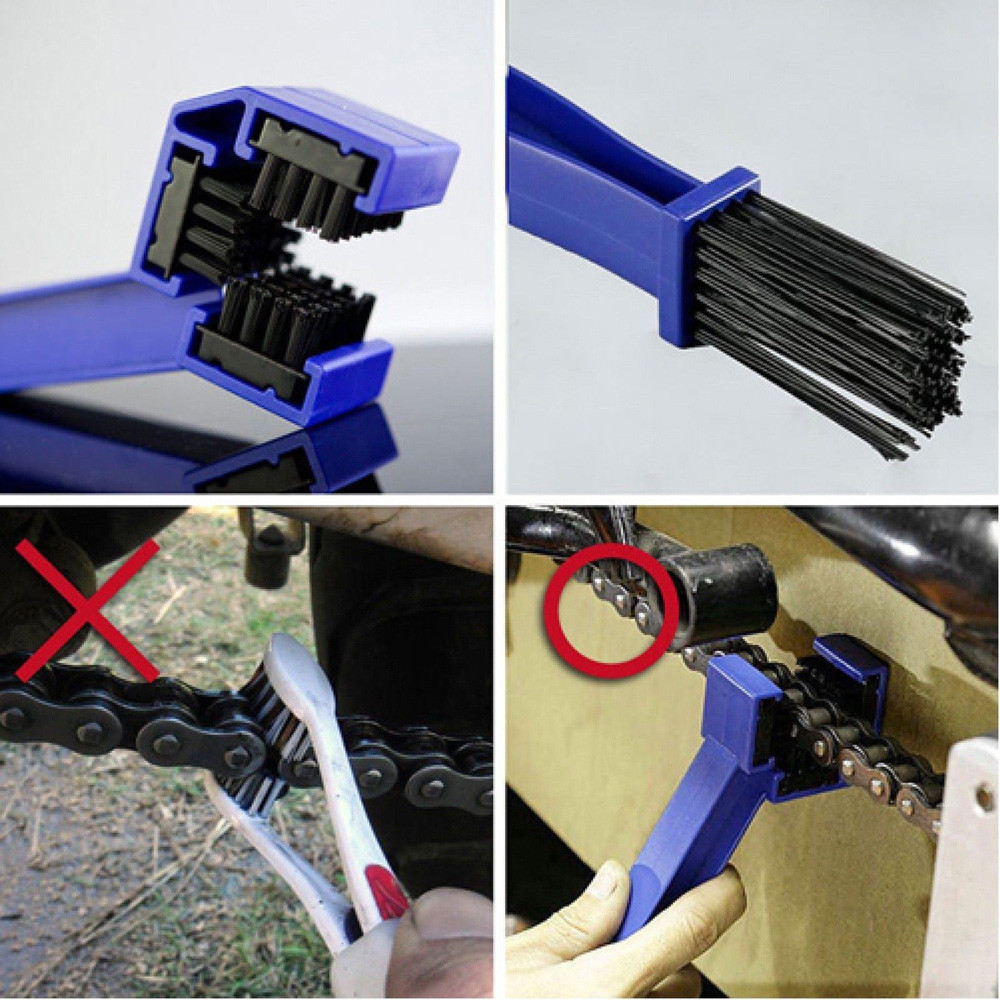 New Brush Cleaner Tool Bicycle Chain Clean Scrubber Cycling Cleaning Kit Bicycle Repair Tools