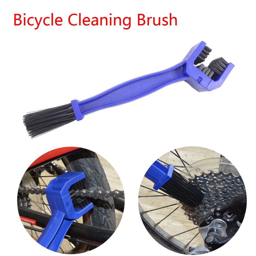 New Brush Cleaner Tool Bicycle Chain Clean Scrubber Cycling Cleaning Kit Bicycle Repair Tools