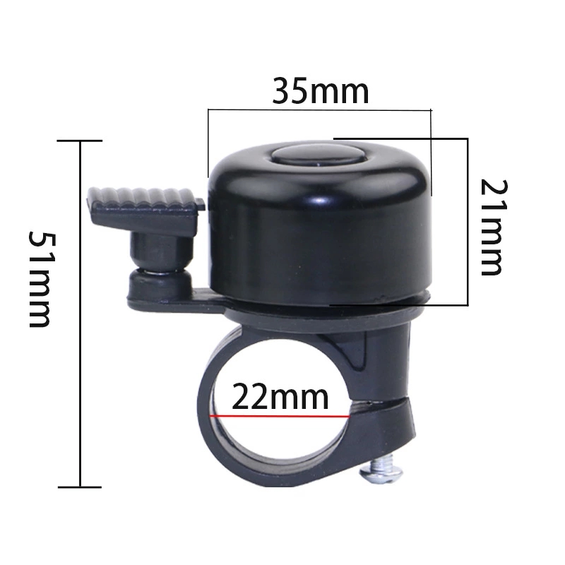 1Pc Bicycle Bell Cycling Bicycle Handlebar Bell Horn Sound Alarm Outdoor Protective Bell Rings