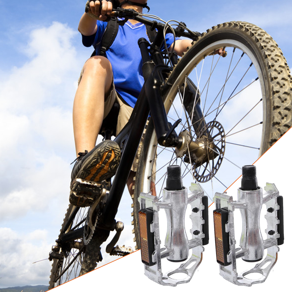 1 Pair of MTB BMX Mountain Bicycle Bike Pedal Cycling  Pedals  Footrest  Foot
