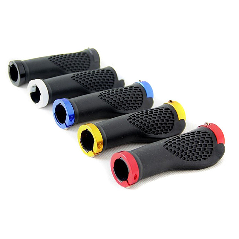 New 1pair Bicycle Handlebar Mountain Bike Handlebar Handle Bicycle Anti-skid Handlebar Rubber